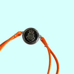 Bracelet nylon orange - theluxurystory